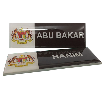 Name Tag Epoxy